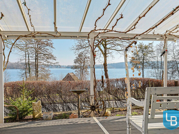 Terrasse mit Blick auf den Stocksee