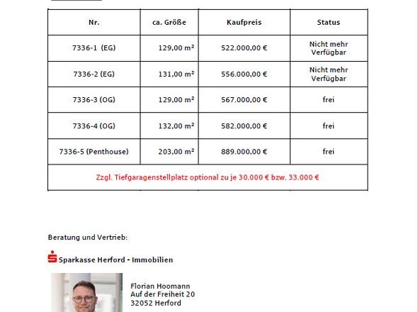 Preisliste