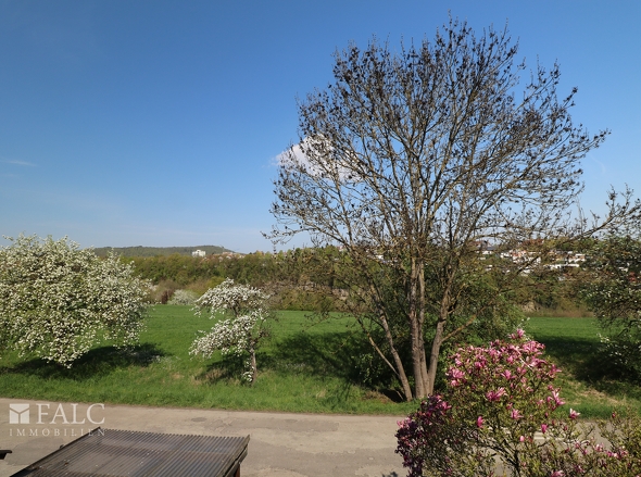 Ausblick Balkon