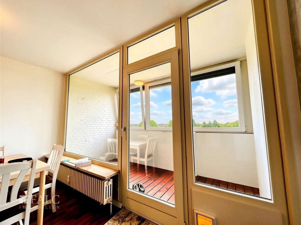 Loggia vom Wohnzimmer 
