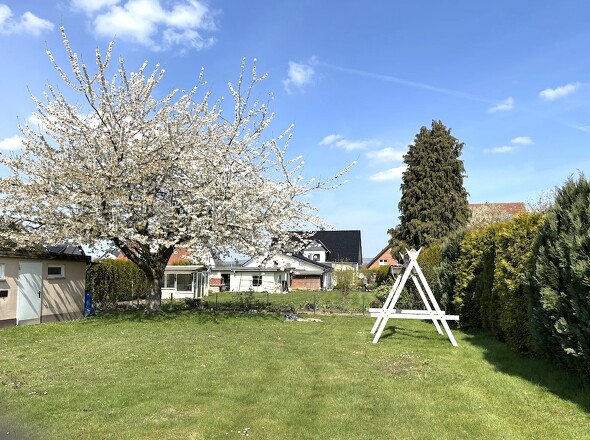 Garten Richtung  Norden