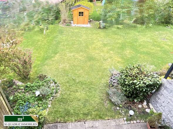 Blick vom Balkon