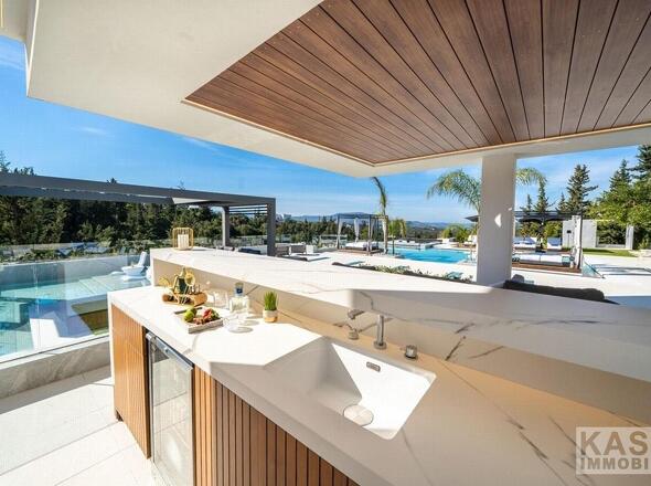 outdoor kitchen
