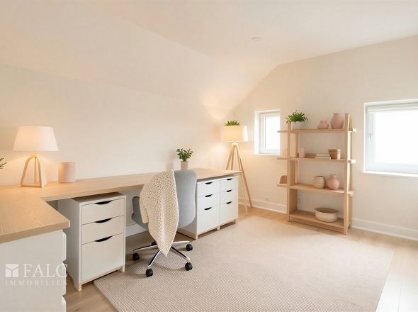 Dachboden Bsp. Arbeitszimmer