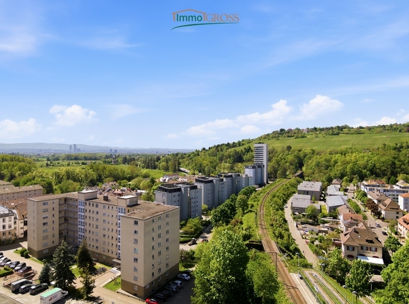 Blick auf Basel und den Tüllinger