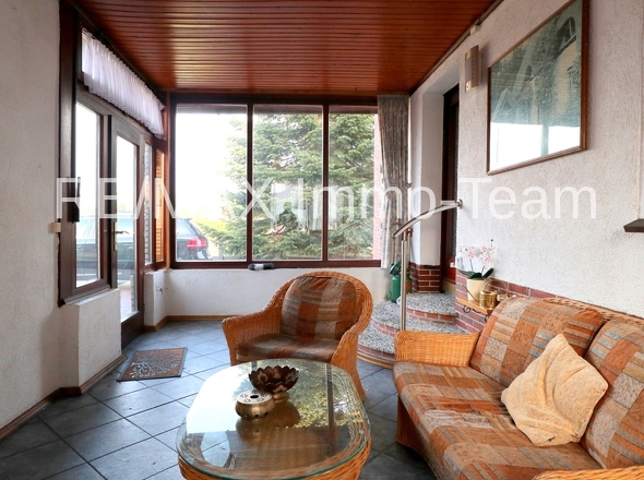 überdachte Terrasse
