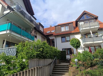 Eingang ins Haus