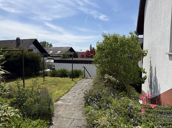 Garten Ostseite