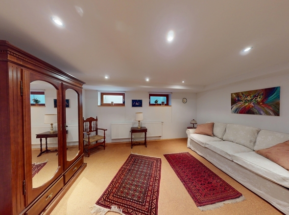 Gästezimmer im UG.