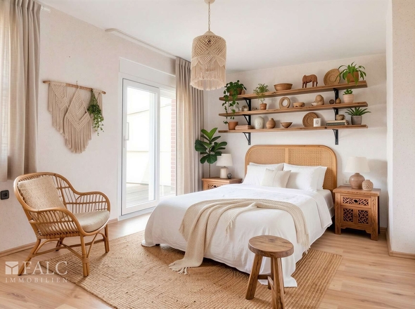 Schlafzimmer - Einrichtungsbeispiel