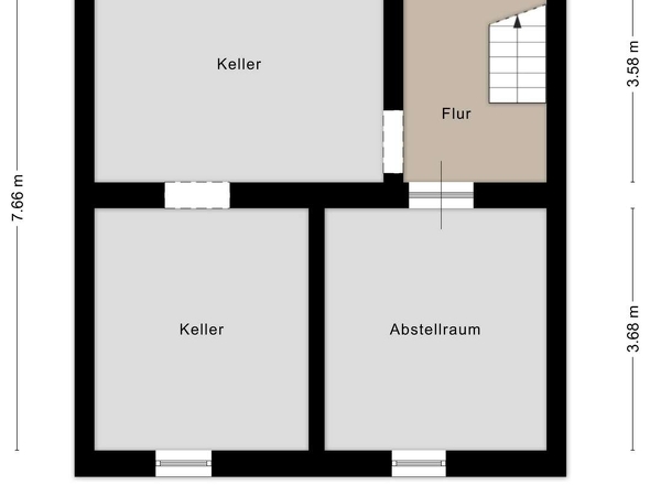 Grundriss-Keller