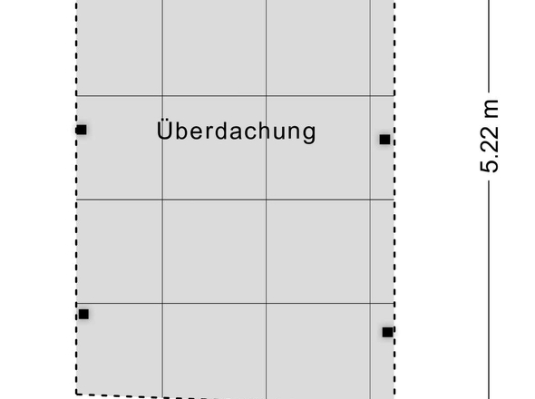 Grundriss-Carport