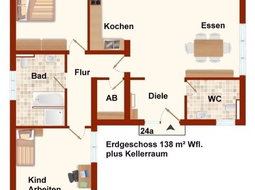 im Erdgeschoss