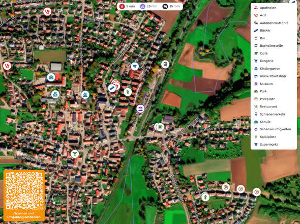 Immobilienkarte