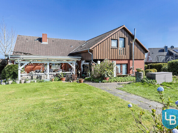 Hausansicht von hinten