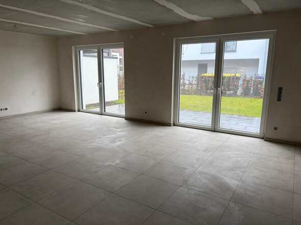 Wohnraum im Rohbau