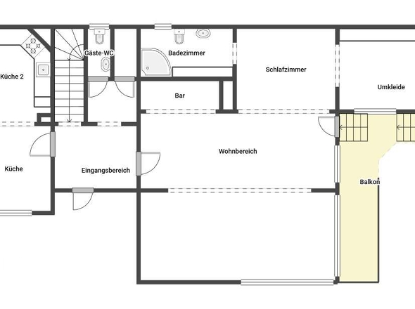 Grundriss 1 Geschoss