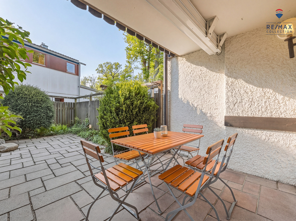 Überdachte Terrasse