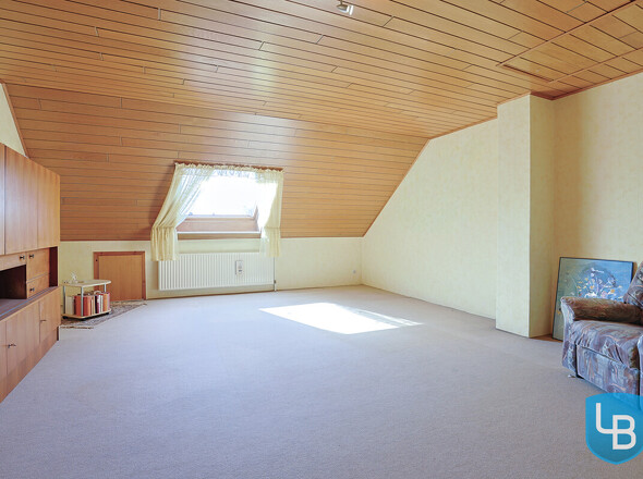 Viel Platz im Dachgeschoss ...