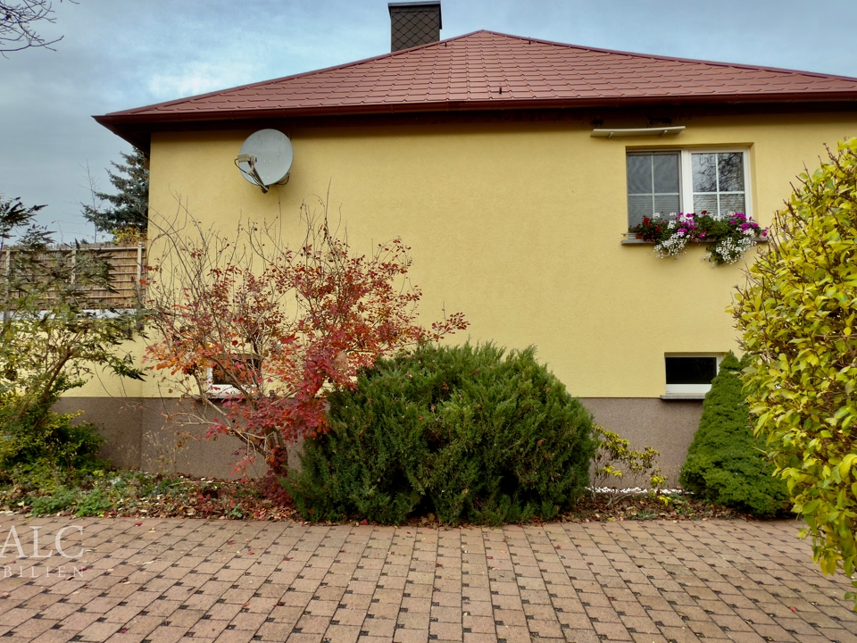 Haus Seitenansicht 