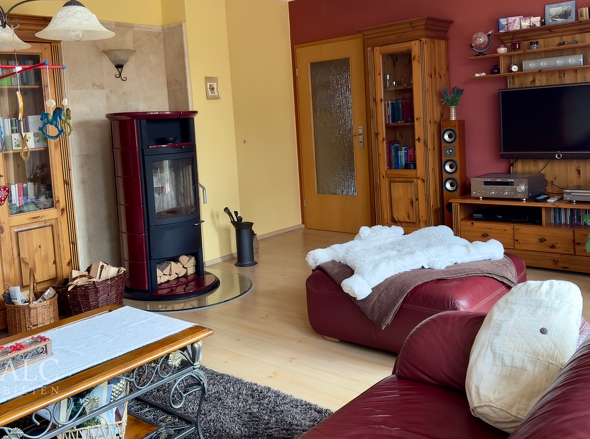 Wohnzimmer EG Wohnung 