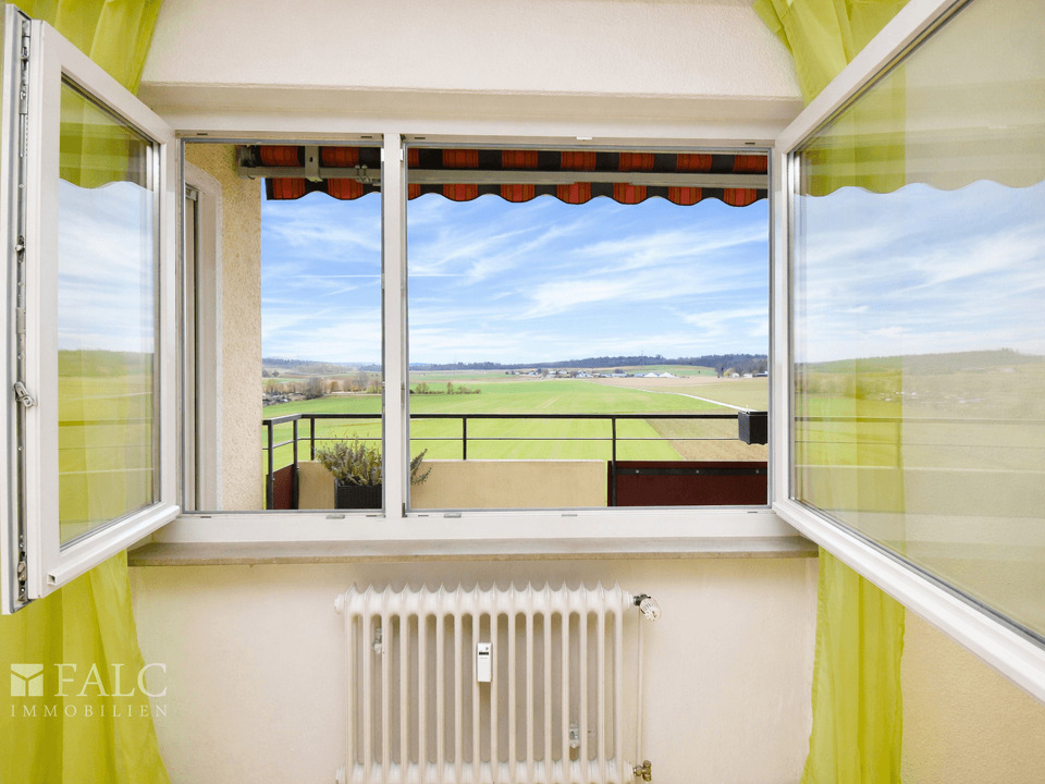 Ausblick Schlafzimmer