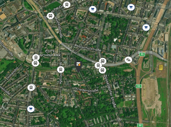 Mikro-Lageplan
