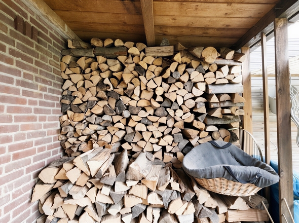 Holzlager