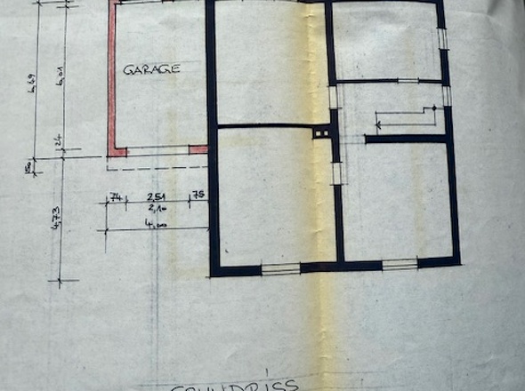 Grundriss Keller