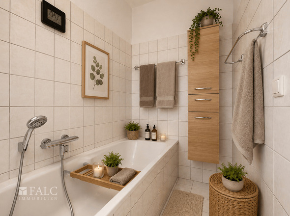 Badezimmer Dachgeschoss