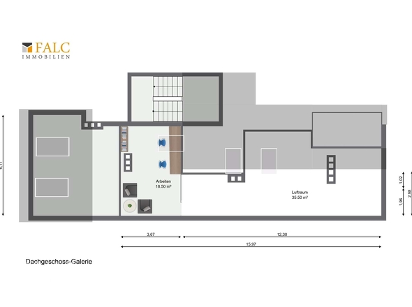 Grundriss Gallerie