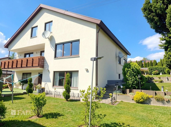 Rückansicht Balkon/ Terrasse 