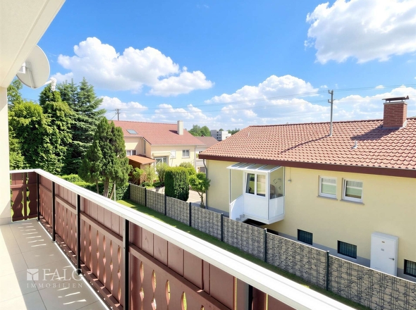 Ausblick Balkon 