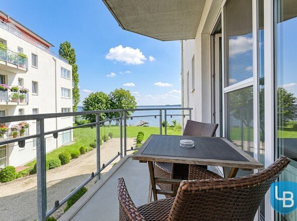 Aussicht vom Balkon