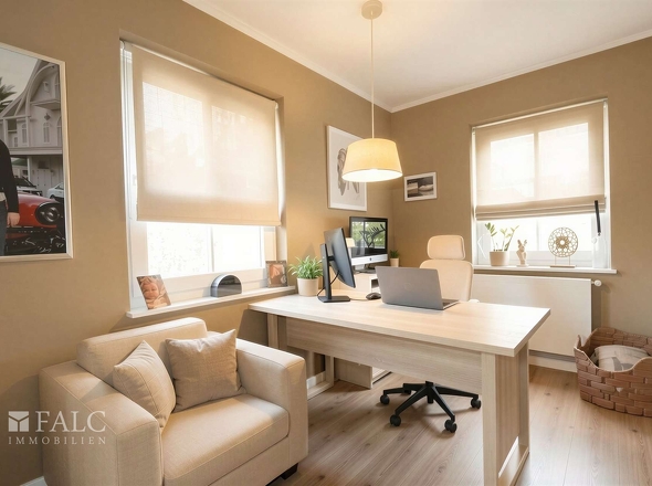 Arbeitszimmer OG- (KI generiert)