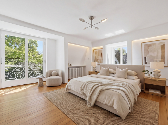 Schlafzimmer visualisiert