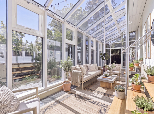 Wintergarten visualisiert
