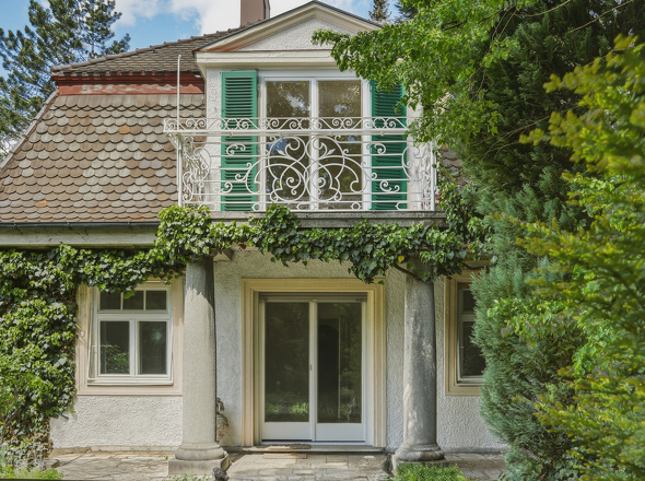 Detailaufnahme Hausansicht