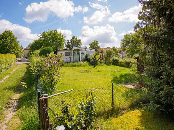 Blick in Richtung Straße