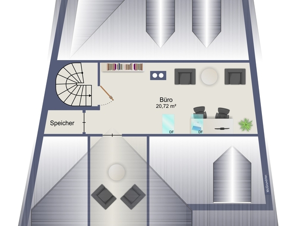 Grundriss DG