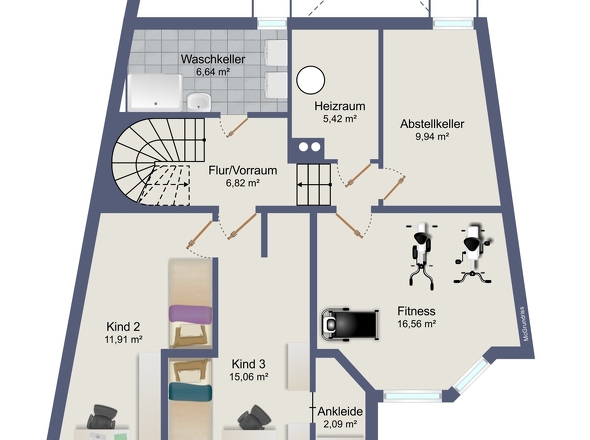 Grundriss UG