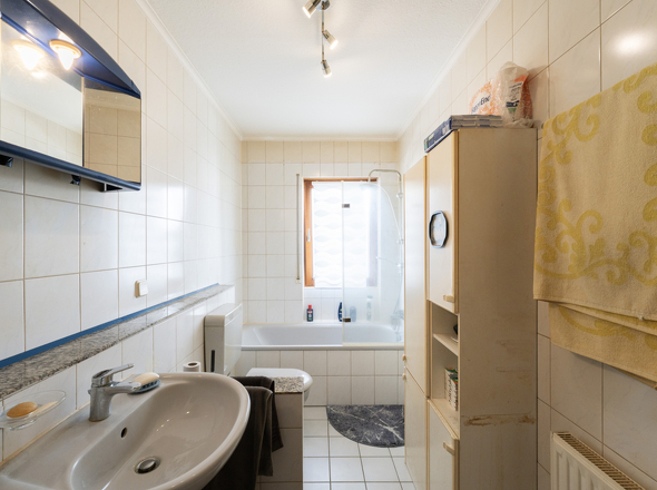 Tageslichtbadezimmer