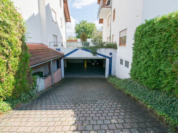 Zufahrt Tiefgarage