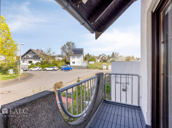 Kleiner Balkon an der Küche