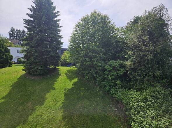 Ausblick vom Balkon