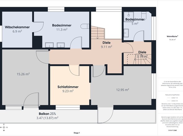Grundriss 1.OG