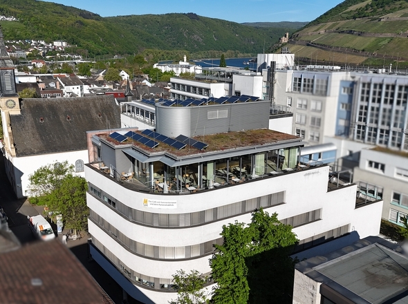 Schneider-Texier Haus von oben