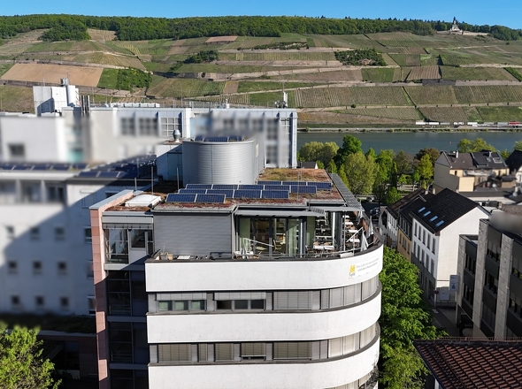 Schneider-Texier Haus von oben