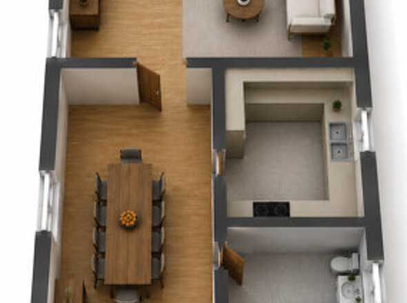 3D Grundriss EG