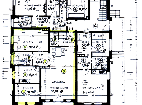 Grundriss WG 5